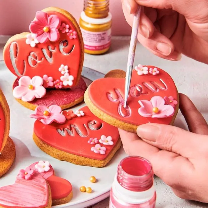 Pintura comestible metalizada cobre 30 ml - Funcakes