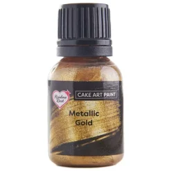 Pintura comestible metalizada dorado - Rainbow Dust