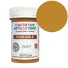 Pintura comestible metalizada oro oscuro 25 ml - Sugarflair
