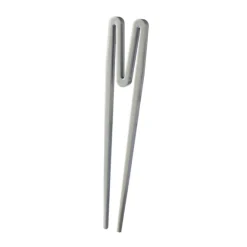 Pinzas grises con forma de palillos chinos 20 cm - Melamina - Typhoon