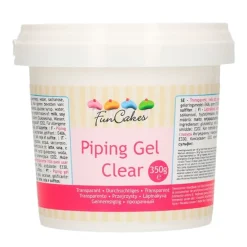 Piping gel transparente listo para usar 350 gr - Funcakes