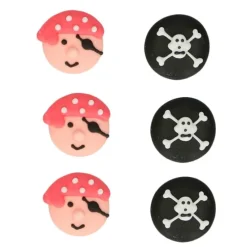 Piratas y calaveras de azúcar (12) - Sin gluten - Funcakes