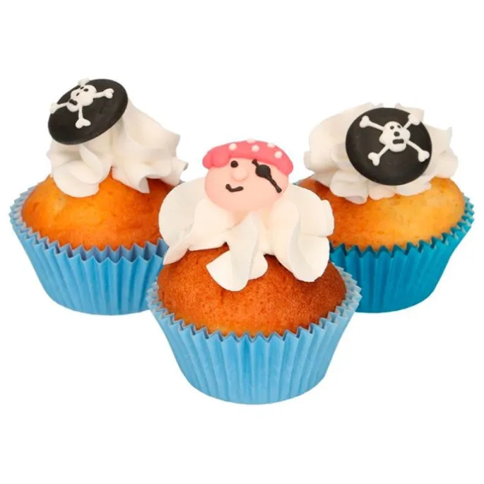 Piratas y calaveras de azúcar (12) - Sin gluten - Funcakes