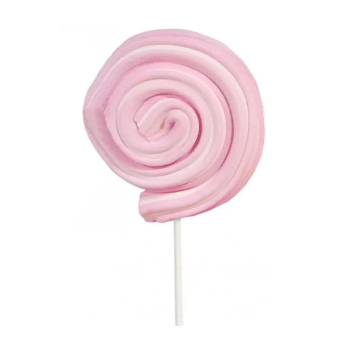 Piruleta de nube roller rosa