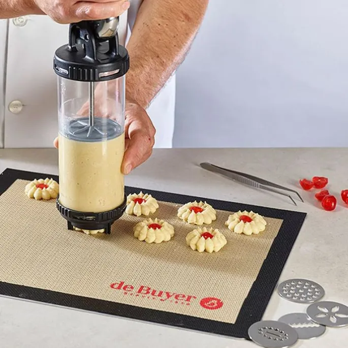 Pistola galletas / churrera con accesorios Le Tube - De Buyer