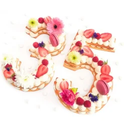Plantillas de plástico para tartas números (9) - ScrapCooking