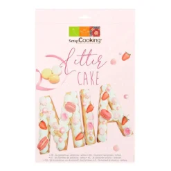 Plantillas de plástico para tartas letras (26) - ScrapCooking