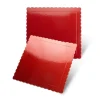 Plato cuadrado ondulado rojo 25 cm - Pastkolor