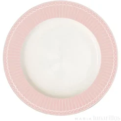 Plato de cerámica para postre Alice Pale Pink 22,5 cm - GreenGate