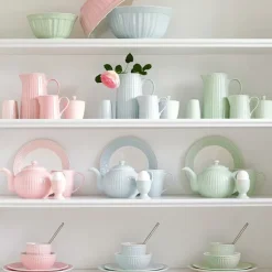 Plato de cerámica para postre Alice Pale Blue 22,5 cm - GreenGate