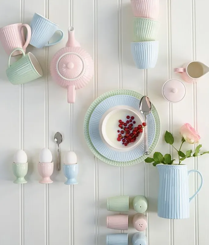 Plato de cerámica para postre Alice Pale Blue 22,5 cm - GreenGate