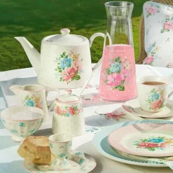 Plato de cerámica para postre Josefina White 20,5 cm - GreenGate