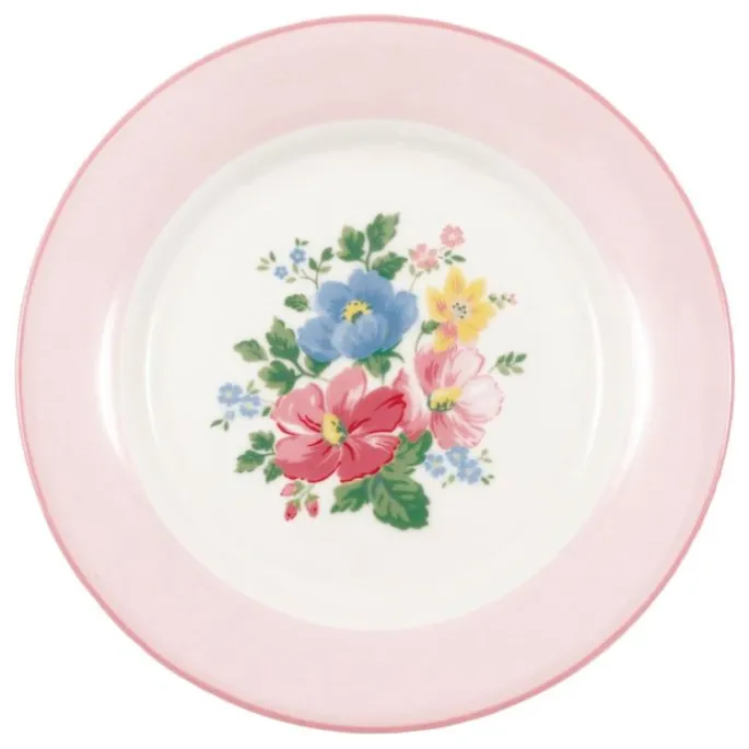 Plato de cerámica para postre Josefina White 20,5 cm - GreenGate