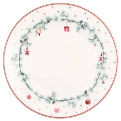 Plato de cerámica para postre Juana White 20,5 cm - GreenGate
