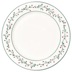 Plato de cerámica para postre Lucie White 20,5 cm - GreenGate