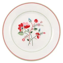 Plato de cerámica para postre Mozy Pale Pink 20 cm - GreenGate
