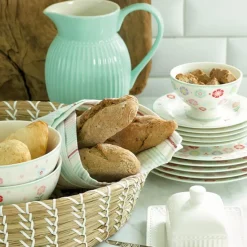 Plato de cerámica para postre Rike White 20,5 cm - GreenGate