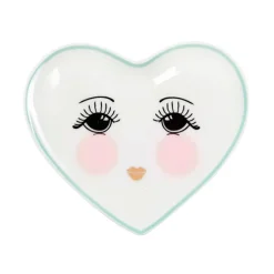 Plato de cerámica pequeño corazón 12 cm - Miss Étoile