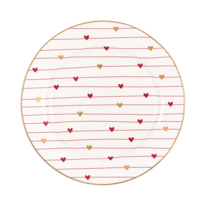 Plato de cerámica pequeño Grace White 15,5 cm - GreenGate