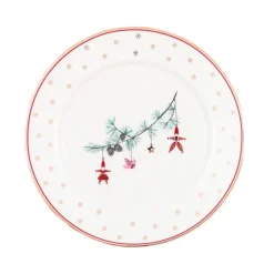 Plato de cerámica pequeño Juana White 15,5 cm - GreenGate