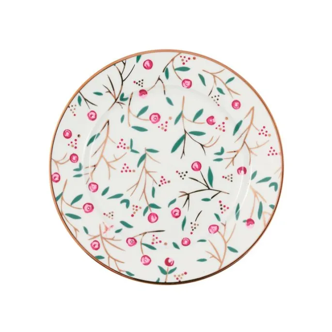 Plato de cerámica pequeño Maise White 15,5 cm - GreenGate