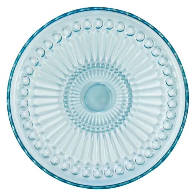 Plato de cristal para postre Alice Pale Blue 18,5 cm - GreenGate