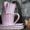 Plato de postre rosa 19,5 cm - Mynte - Ib Laursen