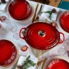 Plato hondo Vancouver cereza 21,5 cm - Cerámica de gres - Le Creuset