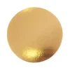 Plato redondo para tarta dorado 26 cm