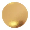 Plato redondo para tarta dorado 30 cm