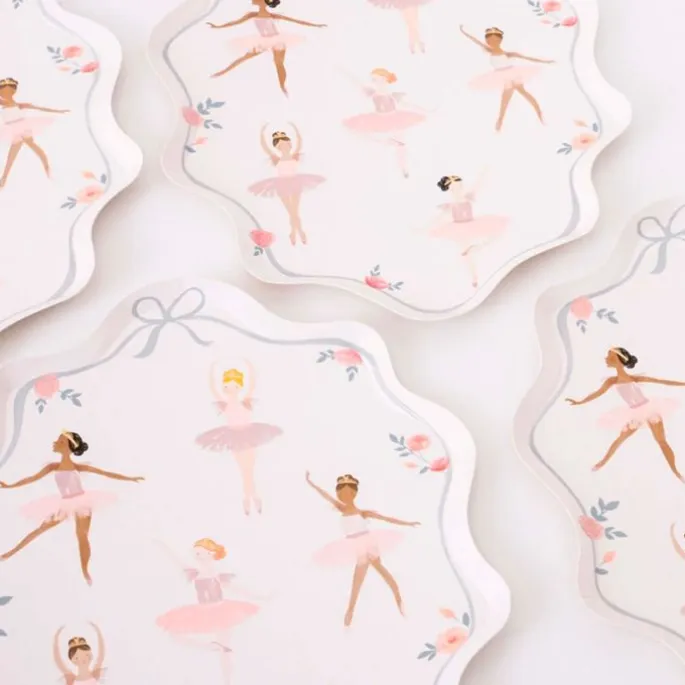 Platos bailarinas 24,5 cm (8) - Meri Meri