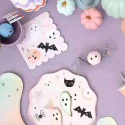 Platos bruja Halloween 29 cm (8) - Meri Meri + REGALO servilletas