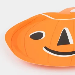 Platos de papel calabaza, calavera y gato Halloween 18 cm (8) - Meri Meri + REGALO servilletas