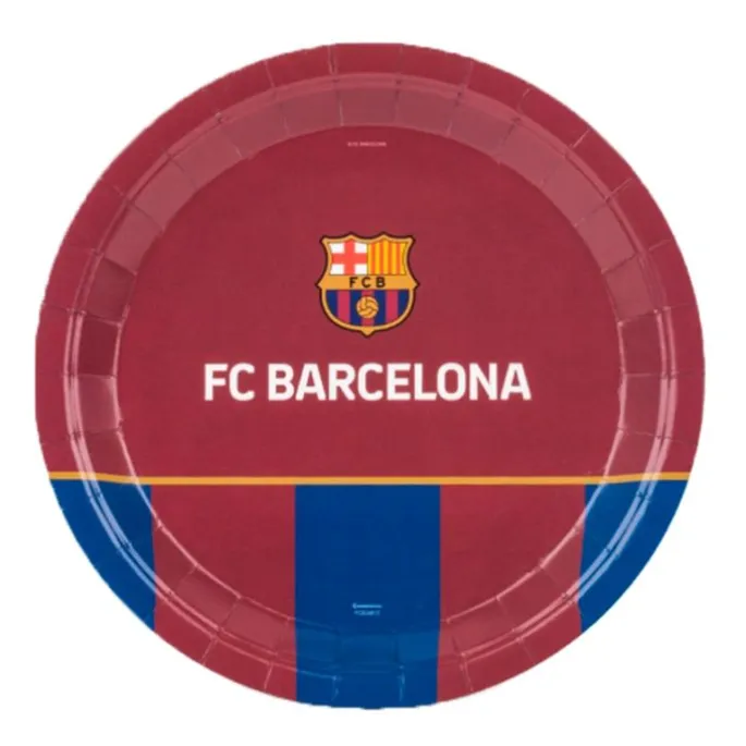 Platos de papel FC Barcelona (8) - Eurofiestas
