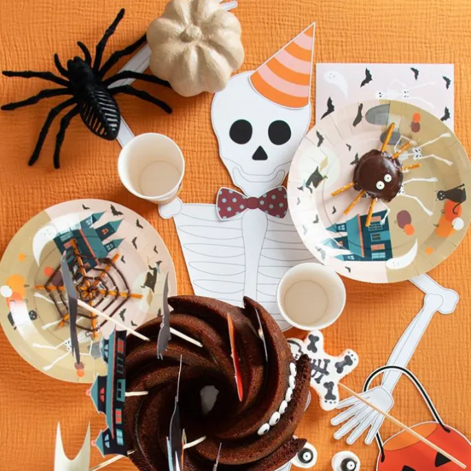 Platos de papel halloween 22 cm (8) - My Little Day