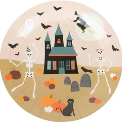 Platos de papel halloween 22 cm (8) - My Little Day