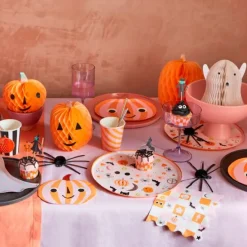 Platos de papel Icon Halloween 26 cm (8) - Meri Meri + REGALO servilletas