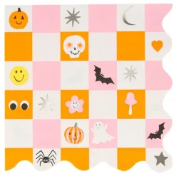 Platos de papel Icon Halloween 26 cm (8) - Meri Meri + REGALO servilletas
