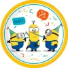 Platos de papel Minions 22,5 cm (8) - Decorata Party
