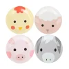Platos de papel pequeños animales de granja 19 cm (8) - My Little Day