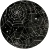 Platos de papel tela de araña 23 cm (8) - Amscan