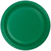 Platos de papel verdes 23 cm (8) - Conver Party