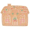 Platos kraft casita de jengibre Navidad 25 x 18 cm (8) - Meri Meri