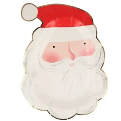 Platos Papá Noel Navidad 26 cm (8) - Meri Meri