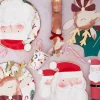 Platos reno con lazo Navidad 24 cm (8) - Meri Meri