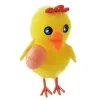 Pollito amarillo con huevo 5 cm
