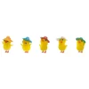 Pollito amarillo con sombrero 5 cm