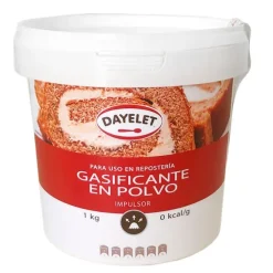 Polvo de hornear de repostería impulsor y gasificante 1 kg - Sin gluten - Dayelet