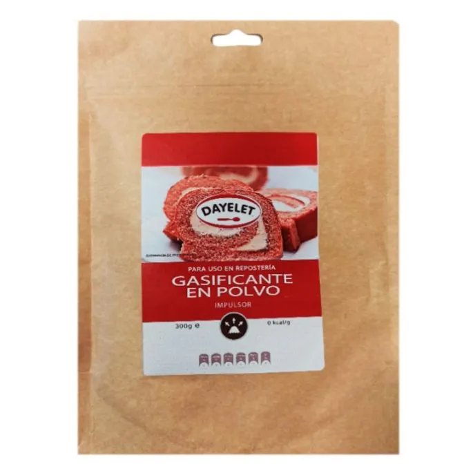Polvo de hornear de repostería impulsor y gasificante 300 g - Sin gluten - Dayelet
