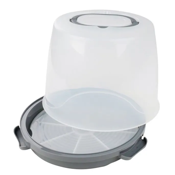 Portatartas transparente alto - Dr. Oetker